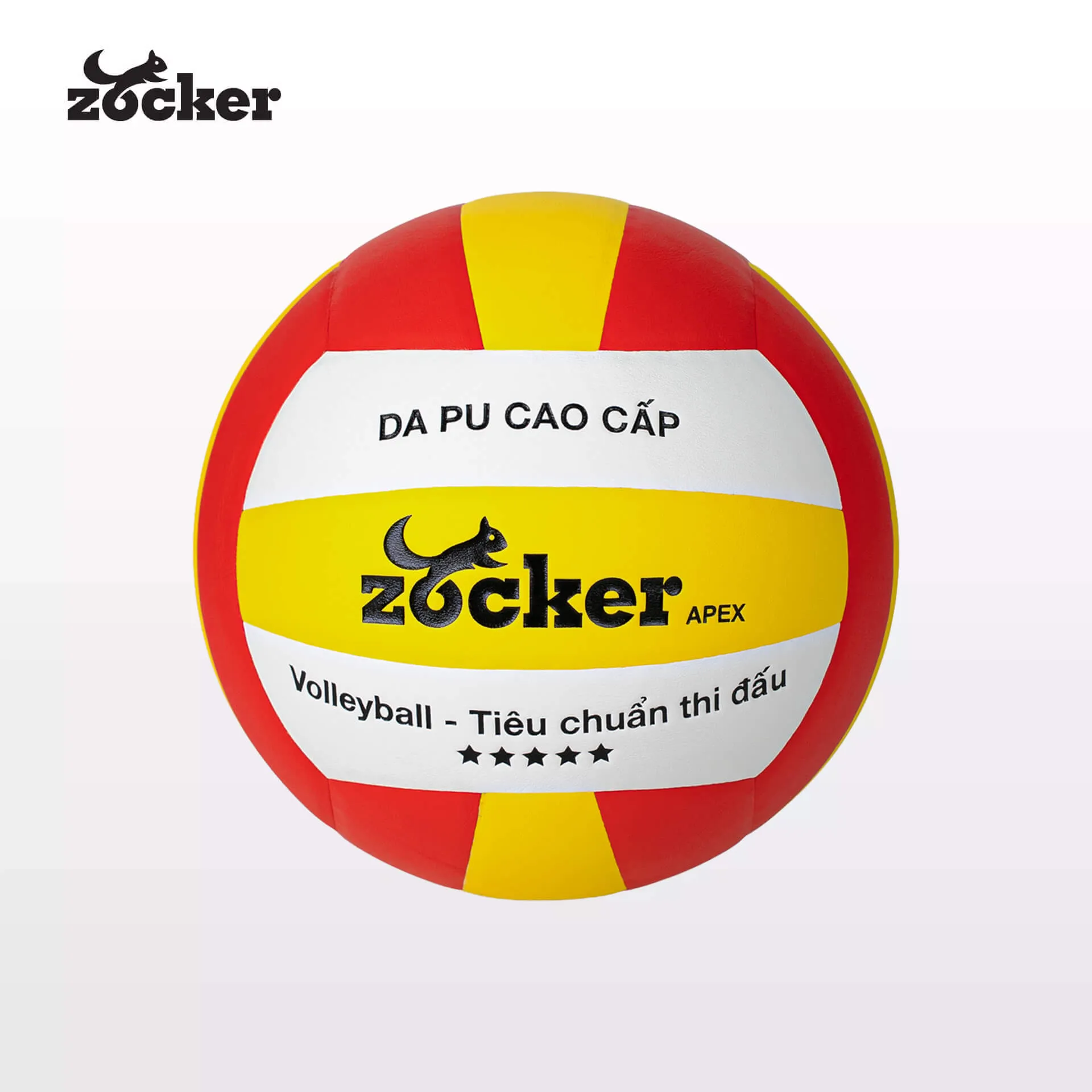 Quả Bóng Chuyền Da PU Zocker ZX01 – Chuẩn Thi Đấu