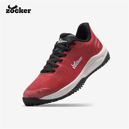 Giày Pickleball Zocker Apex pro Đỏ đen