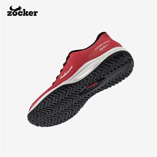 Giày Pickleball Zocker Apex pro Đỏ đen