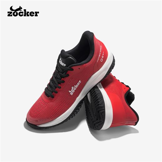 Giày Pickleball Zocker Apex pro Đỏ đen