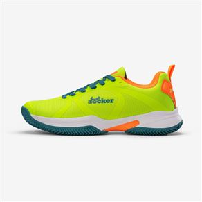 Giày Pickleball Zocker Swift Core - Xanh Chuối/Cam