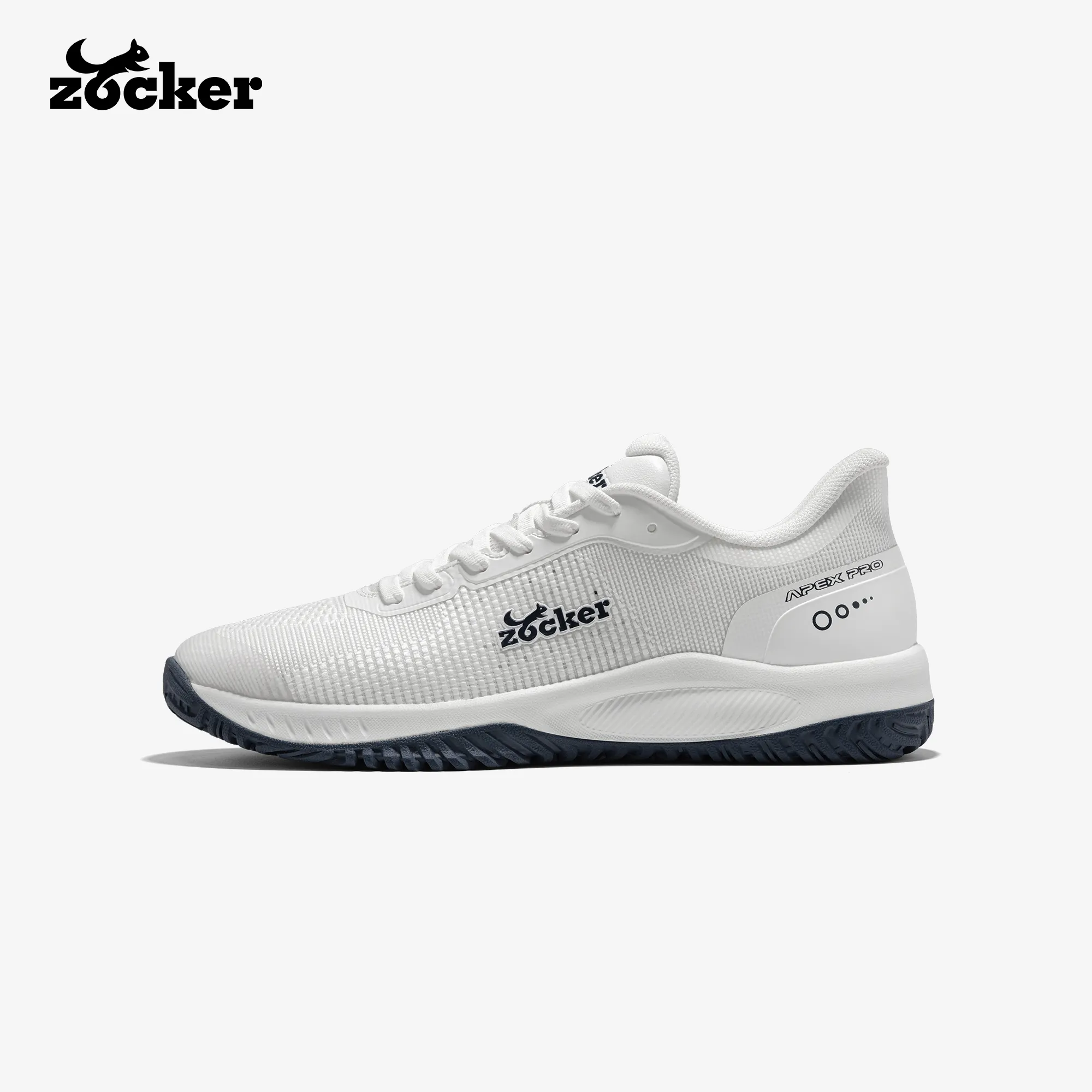 Giày Pickleball Zocker Apex pro Trắng xanh