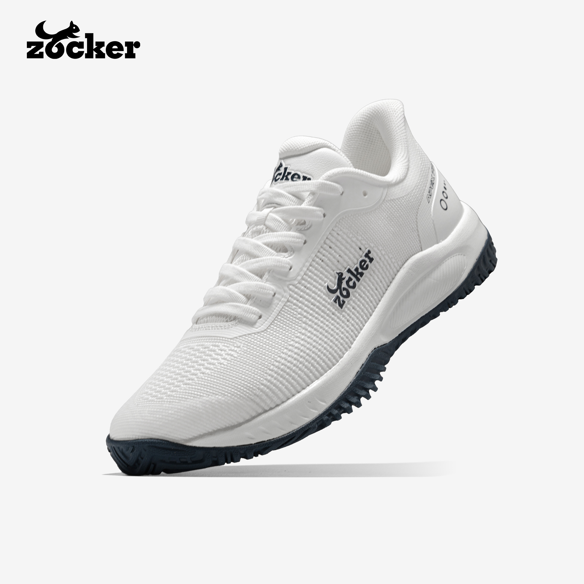 Giày Pickleball Zocker Apex pro Trắng xanh