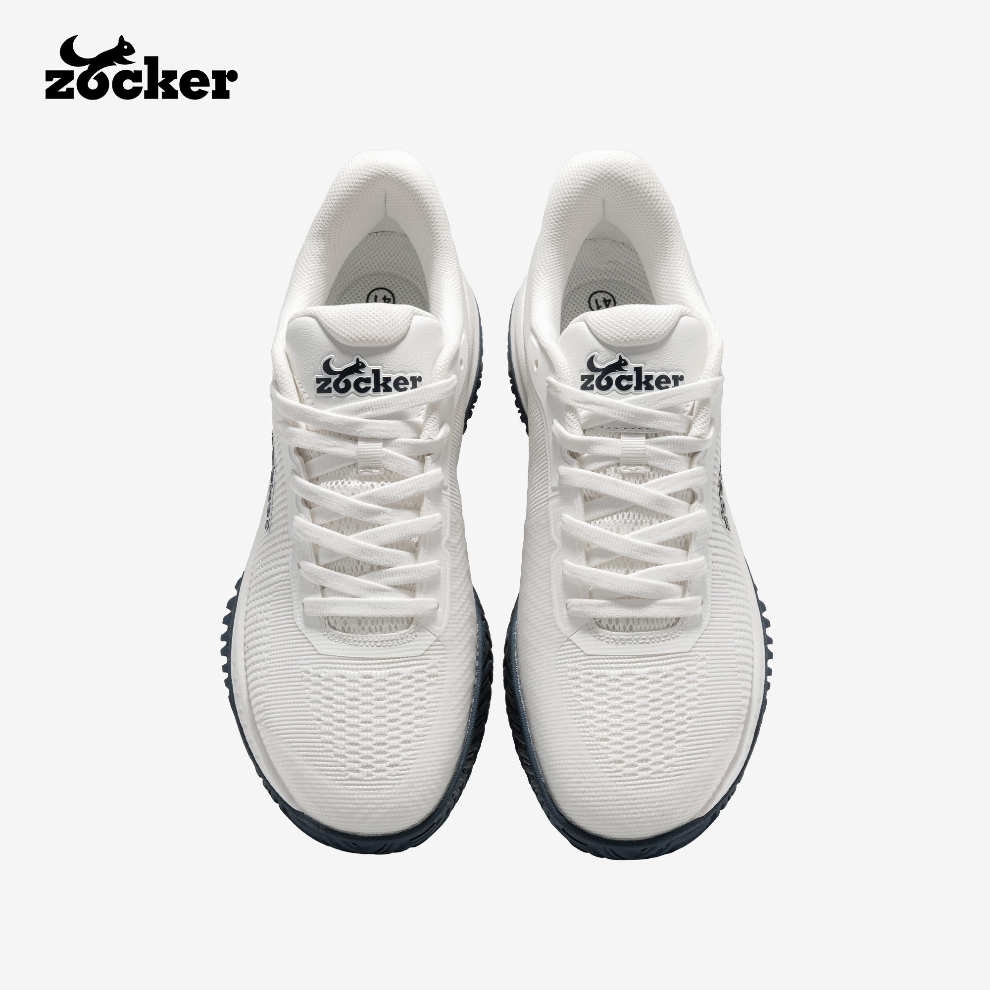 Giày Pickleball Zocker Apex pro Trắng xanh