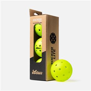 Combo 3 Quả bóng thi đấu Pickleball Zocker Lite